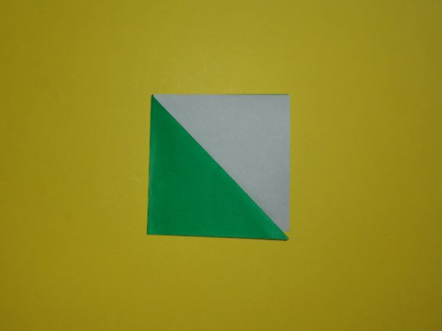 クジャクの折り方5